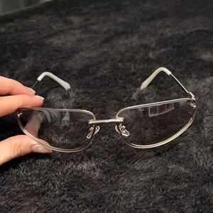 Mm Silver Frame Women's Sunglasses